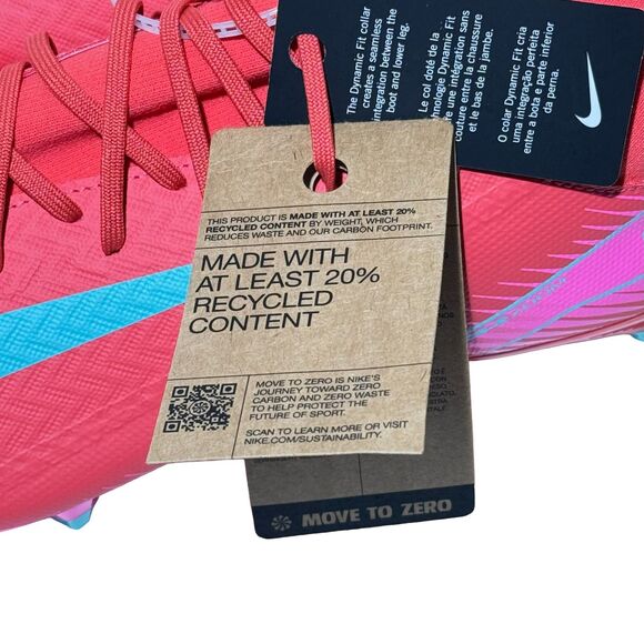 Nike Mercurial Superfly 10 Academy MG Soccer Cleats Red FQ1456-800 Men’s 13 NWT - Picture 10 of 12